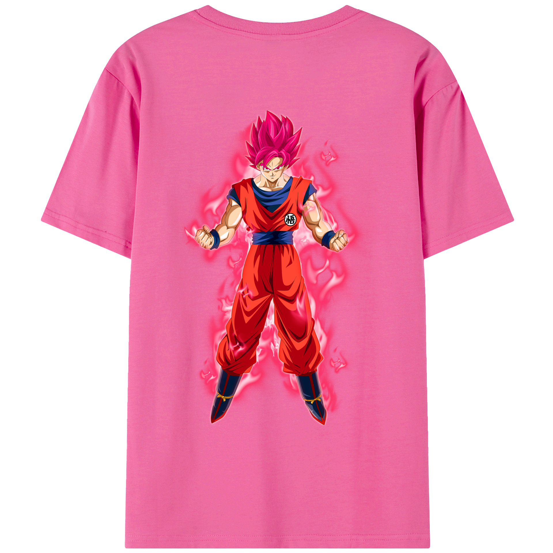 （画像用） ドラゴンボール 孫 悟飯（そんごはん）DRAGON BALL Son Gohan レディース半袖Tシャツ(バックプリント)